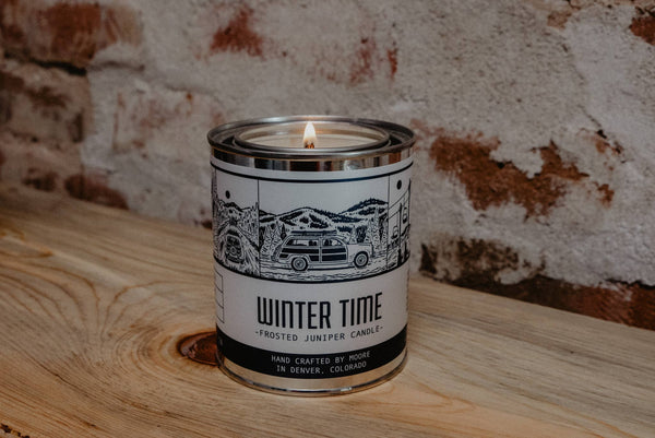 Winter Time Candle-1/2 Pint