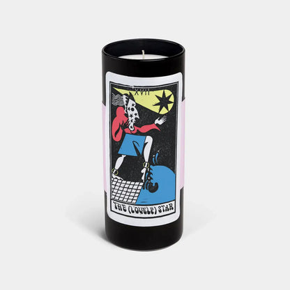 Tarot The (Lovely) Star Candle - 6" Tall & 60 Hr Burn