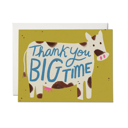 Thank You Big Time card