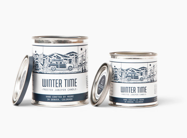 Winter Time Candle-1/2 Pint