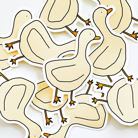 Duck sticker