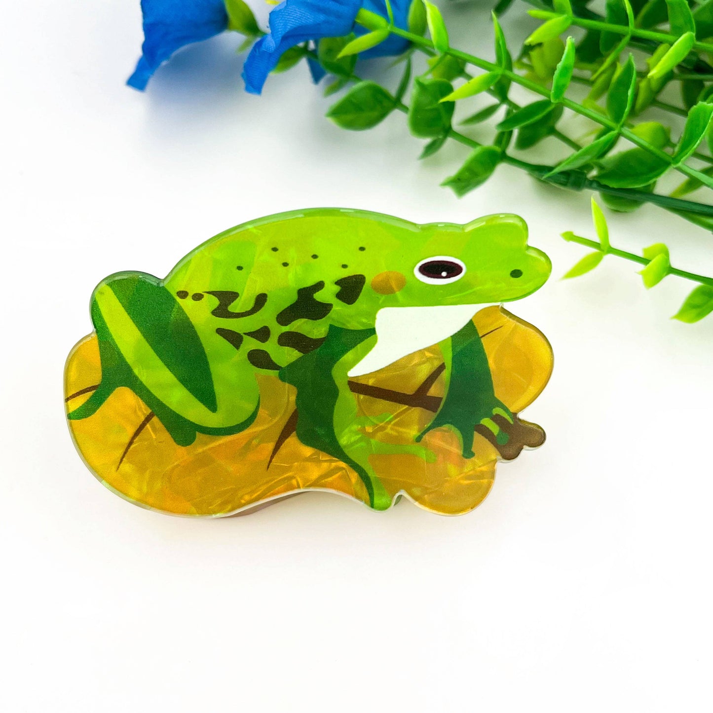 Frog Hair Claw Clip