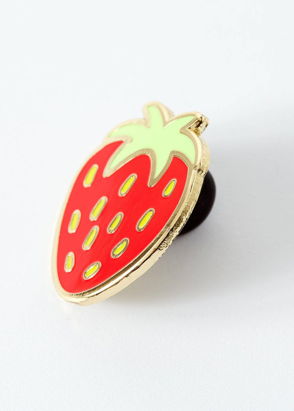 Strawberry Enamel Pin