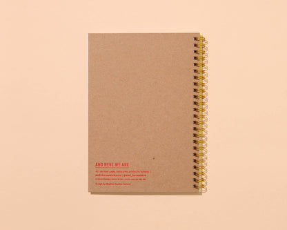 Letterpress A5 Lined Spiral Notebook—Diet Soda