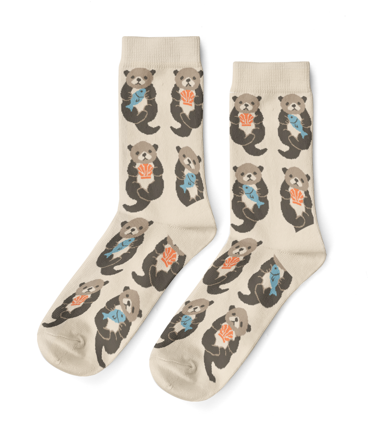 Otter - Large Crew Socks