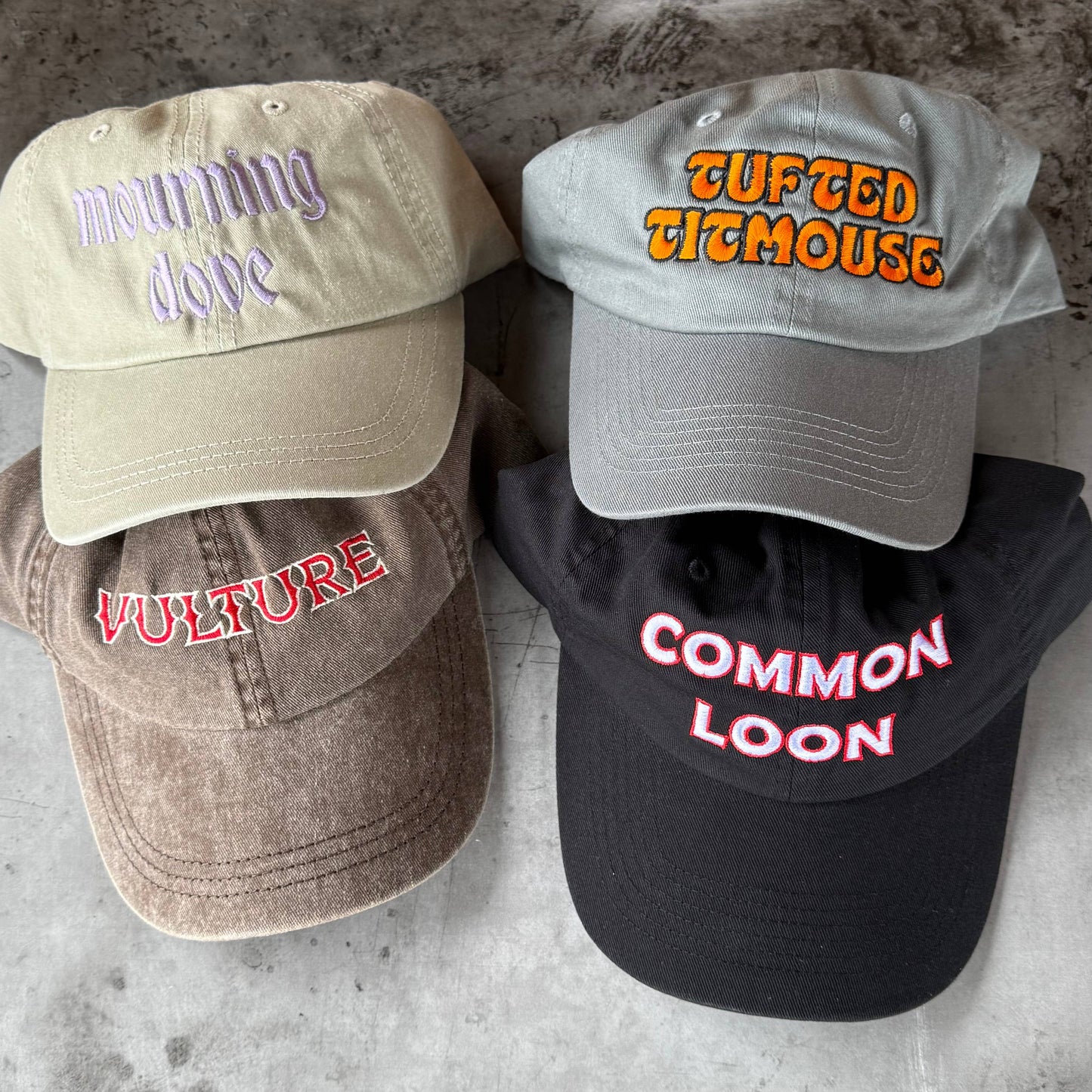 Tufted Titmouse Dad Hat