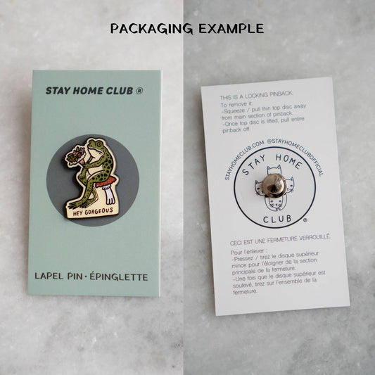 Fowl Pin | Enamel Goose Lapel Pin
