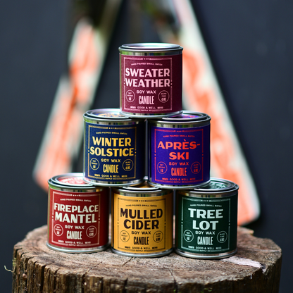Winter Solstice Soy Candle - 1/2 Pint / Cotton Wick