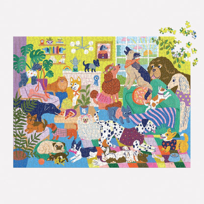 Good Dog Club 1000 Piece Puzzle
