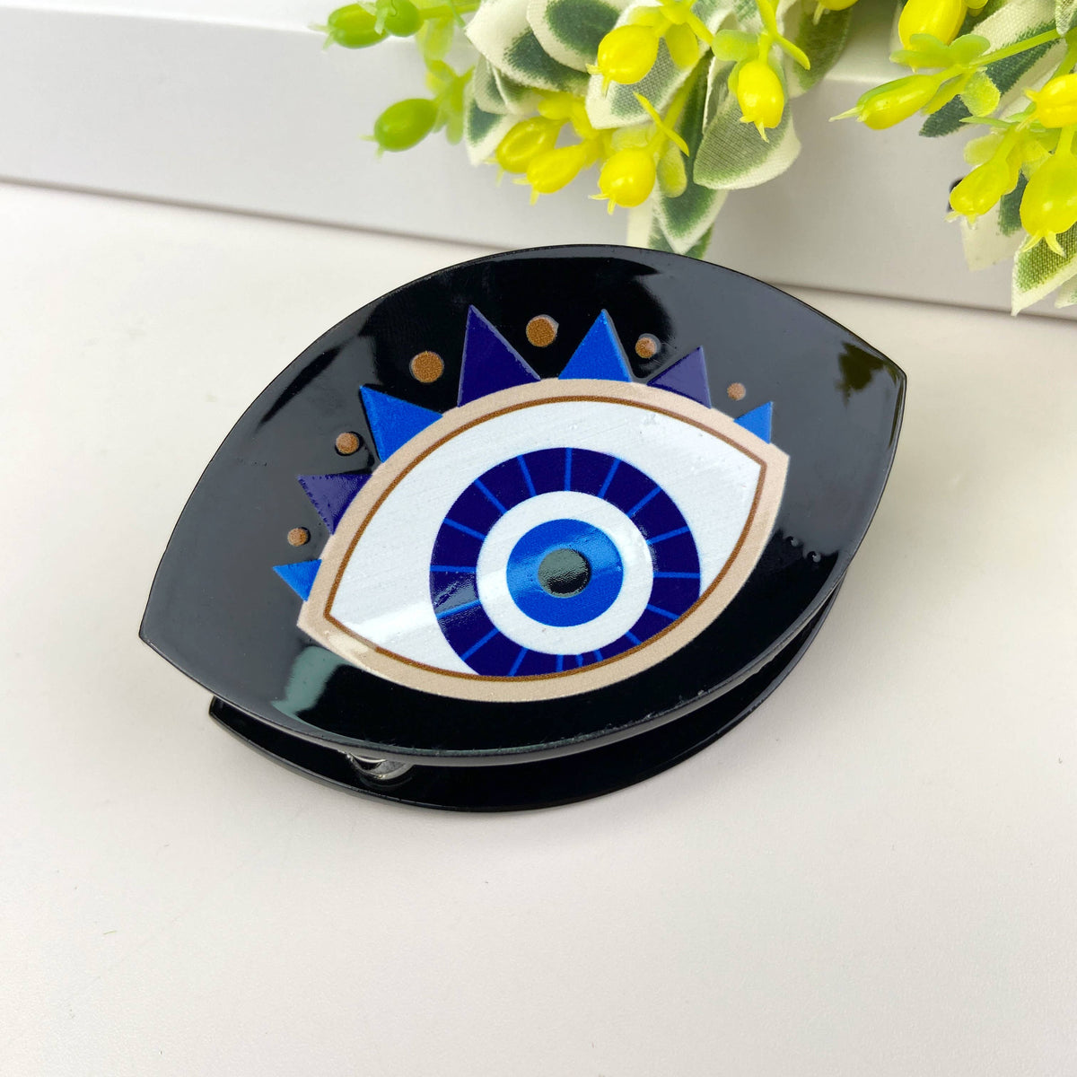 Evil Eye Hair Claw Clip