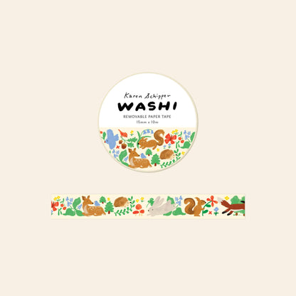 Woodland Washi Tape