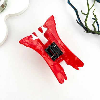 Cardinal Hair Claw Clip