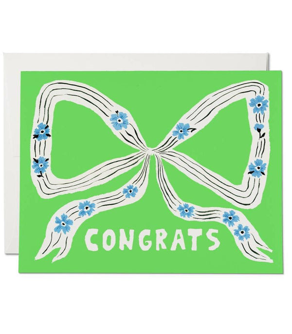 Perfect Bow Congrats greeting card