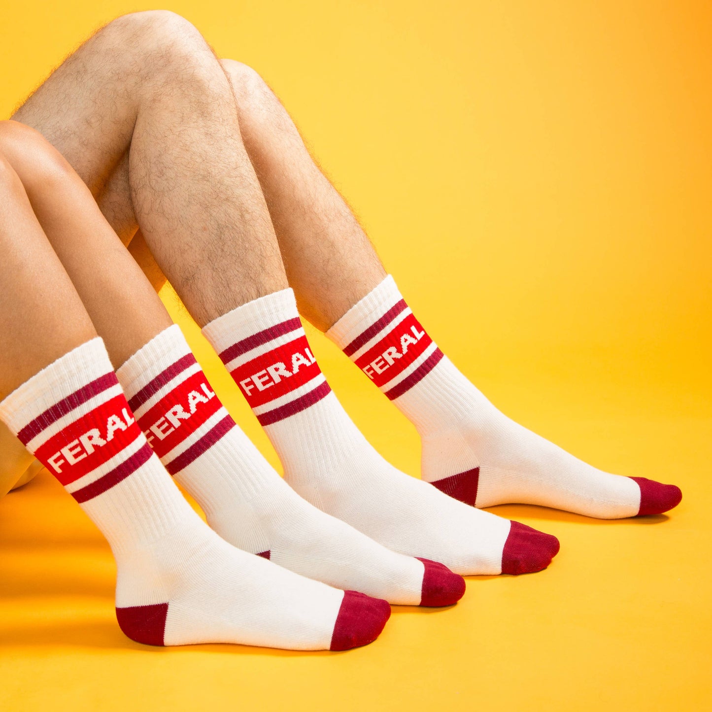 Feral Gym Crew Socks
