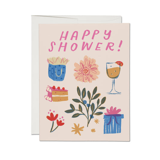 Happy Shower greeting card