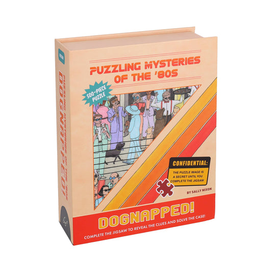 Mysteries of the 80s Dognapped! 500-Piece Puzzle