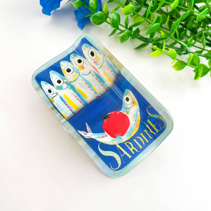 Sardines Hair Claw Clip