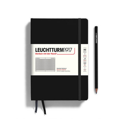 Notebooks - Medium (A5): Ink / Hardcover / Dotted