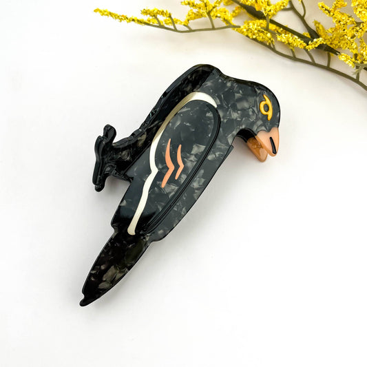 Raven Hair Claw Clip