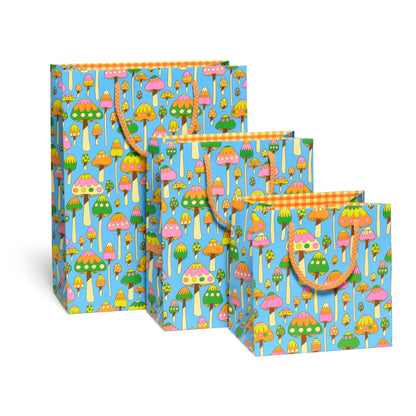 Groovy Mushrooms gift bags: Large