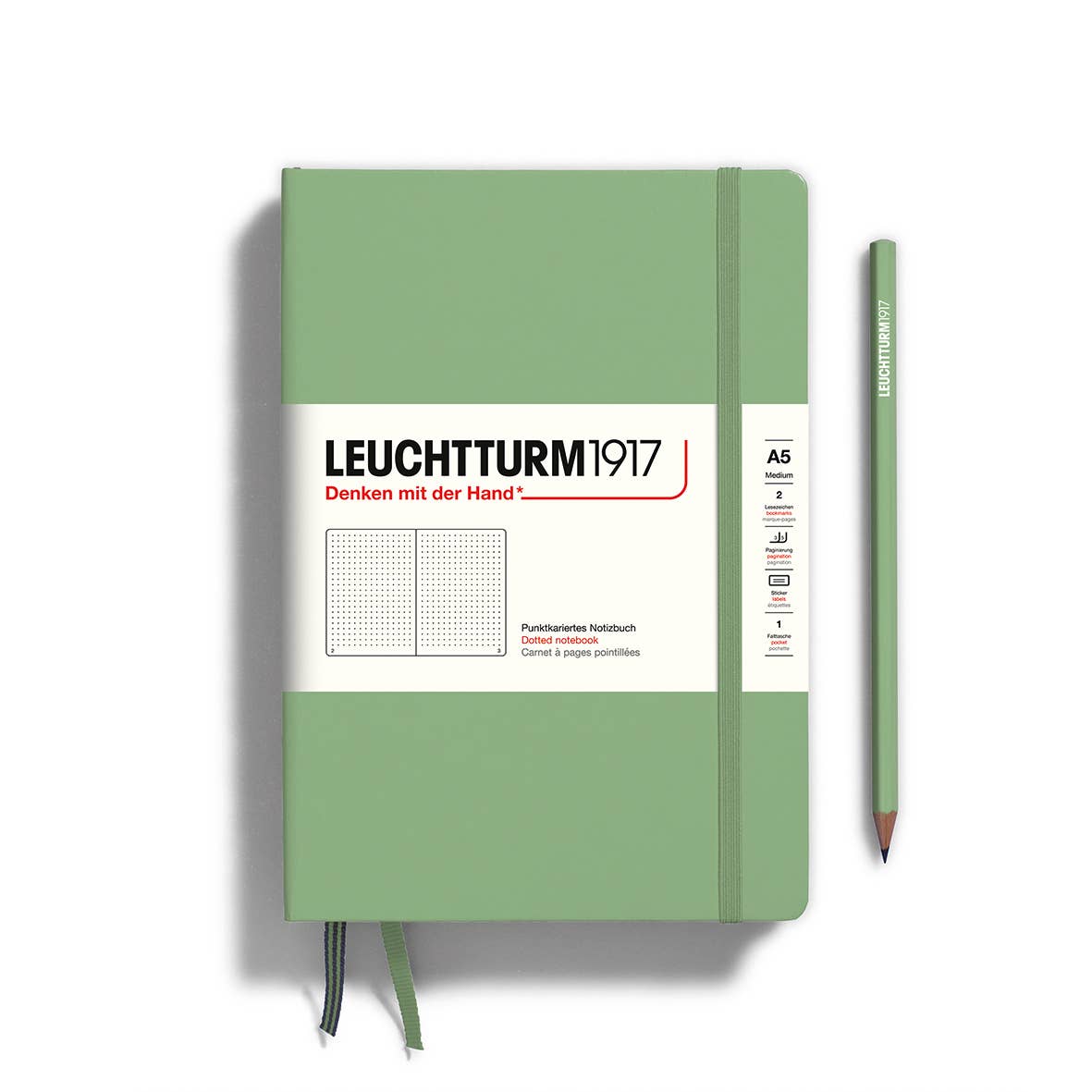 Notebooks - Medium (A5): Ink / Hardcover / Dotted