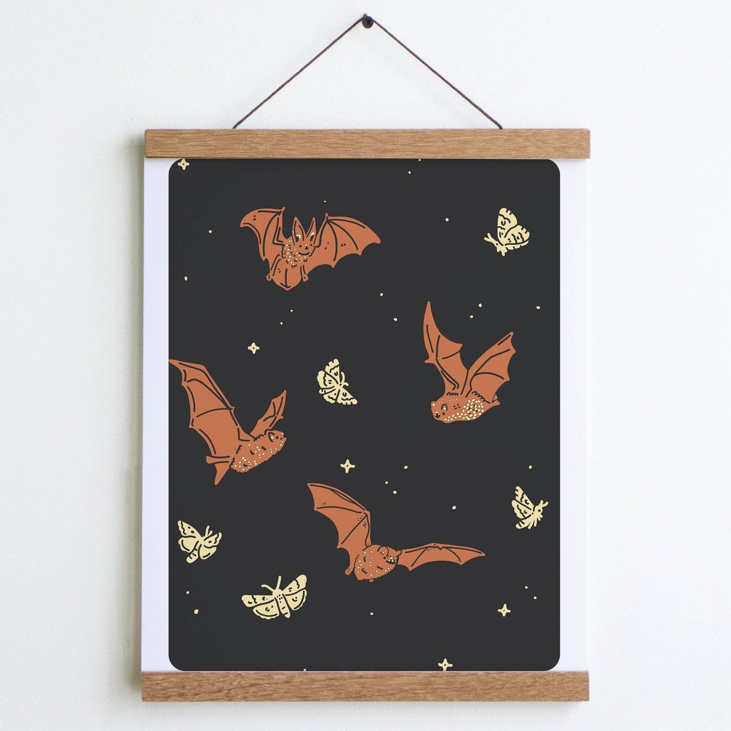 Echolocation Print: Pepper / Large - 12" x 18"