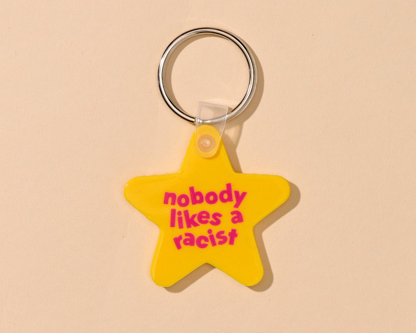Nobody Likes A Racist PVC Keychain
