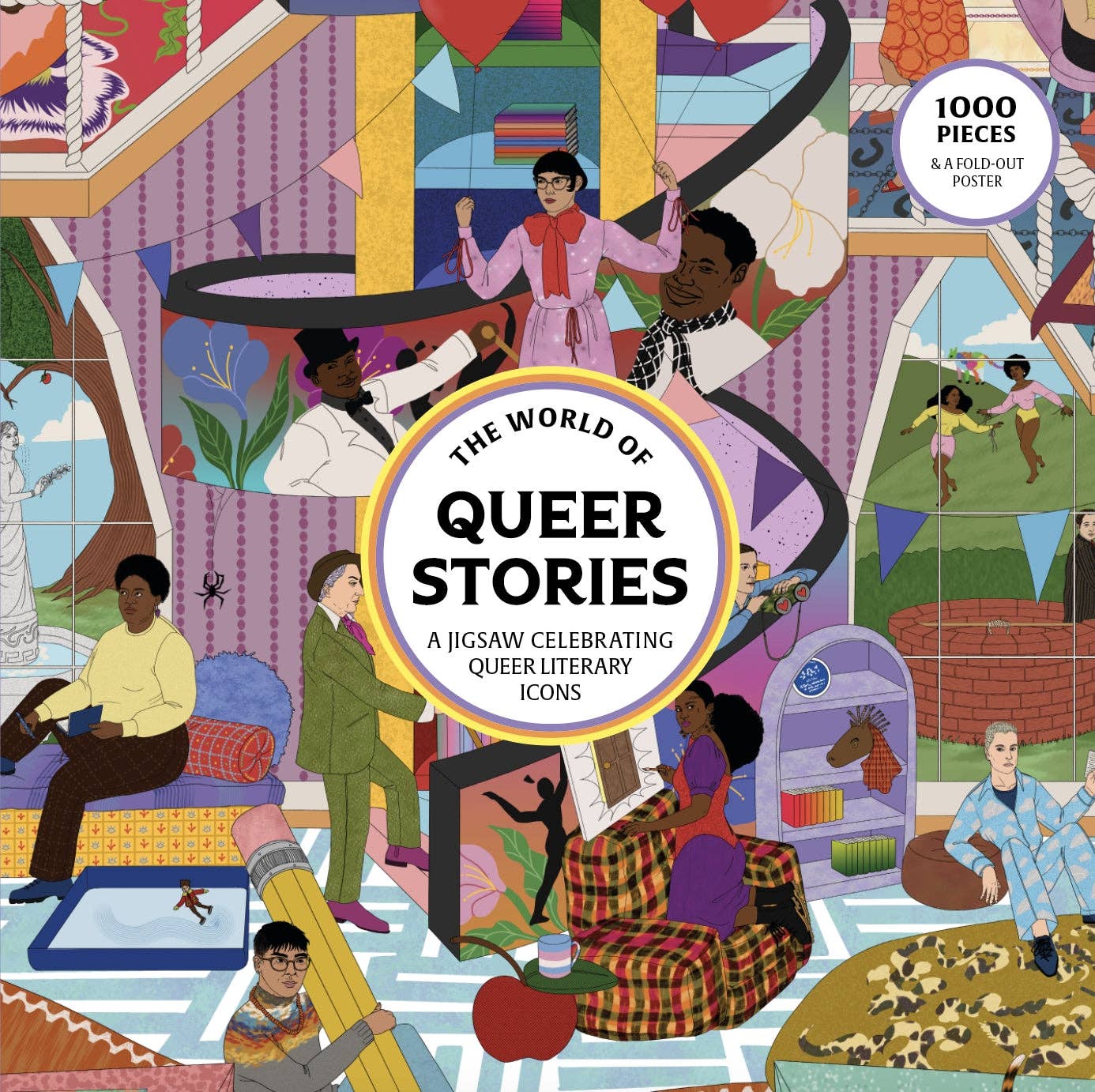 The World of Queer Stories 1000 Piece Puzzle