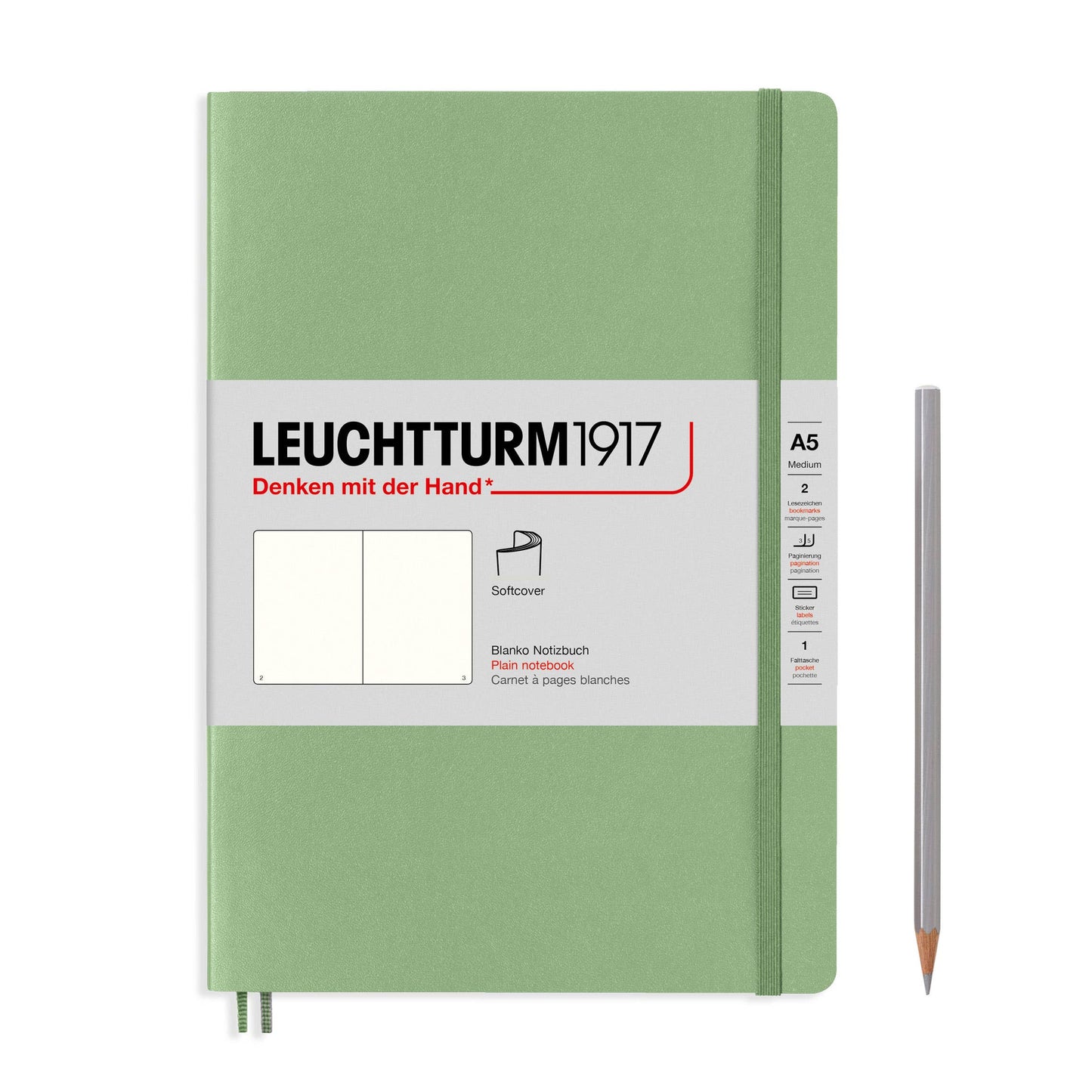 Notebooks - Medium (A5): Ink / Hardcover / Dotted