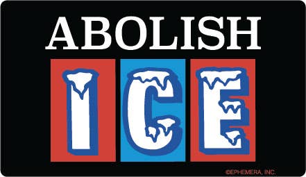 ABOLISH ICE Sticker