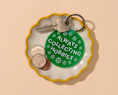 Collecting Hobbies PVC Keychain