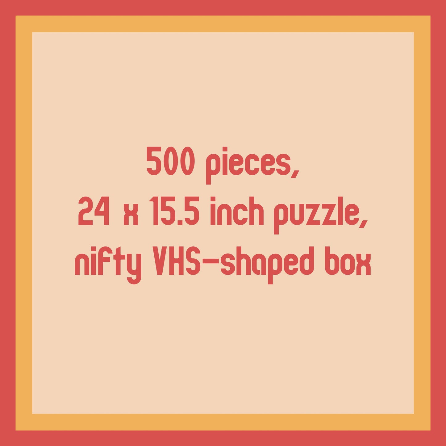 Mysteries of the 80s Dognapped! 500-Piece Puzzle