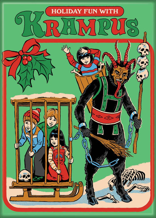 Steven Rhodes Krampus Magnet