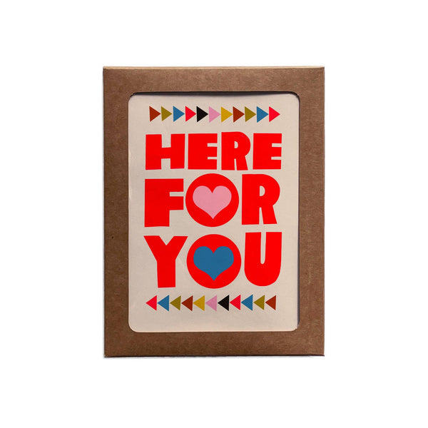 Lisa Congdon - Here For You A2 Card