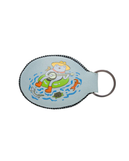 River Daze Boat Floaty Keychain 2 Pack: Multi Color / One Size