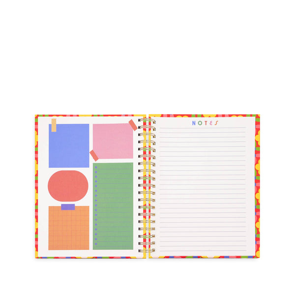 Flower Quilt 12 Month Medium Planner