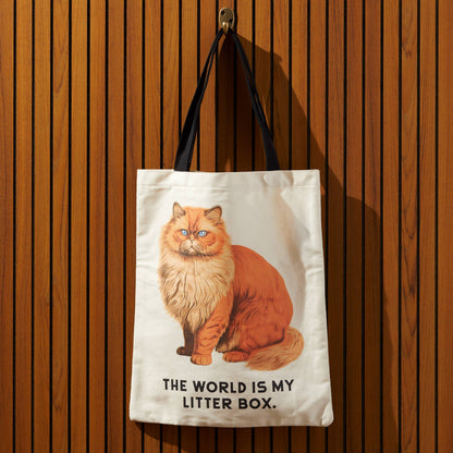Brass Monkey Moody Cats Canvas Tote