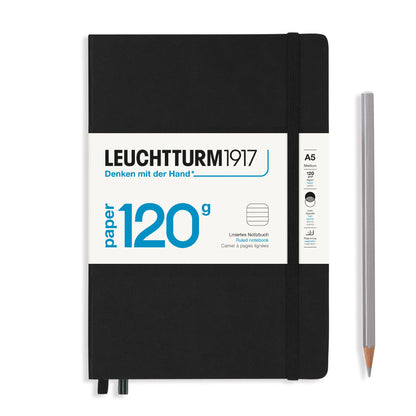 120g Notebook Edition, Medium, 203 p.: Navy / Dotted