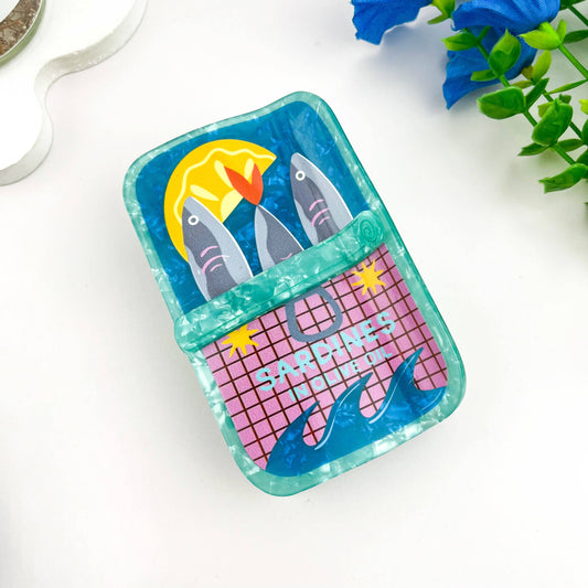 Sardines Hair Claw Clip