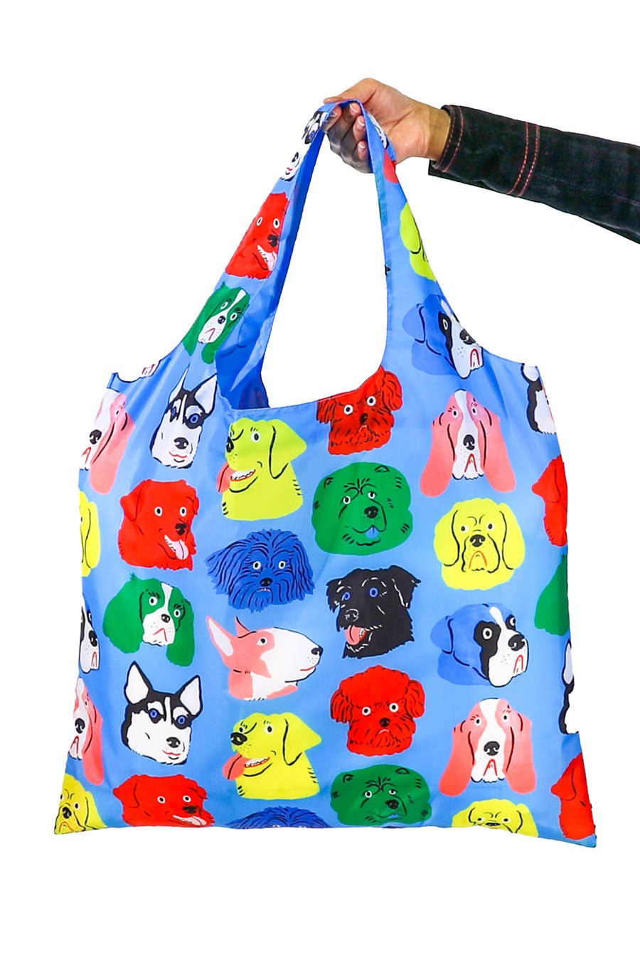 Dogs Art Sack Reusable Tote Bag