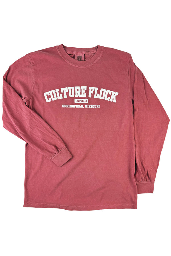 Culture Flock Collegiate Long Sleeve Tee