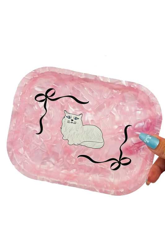 Miss Kitty Acrylic Tray
