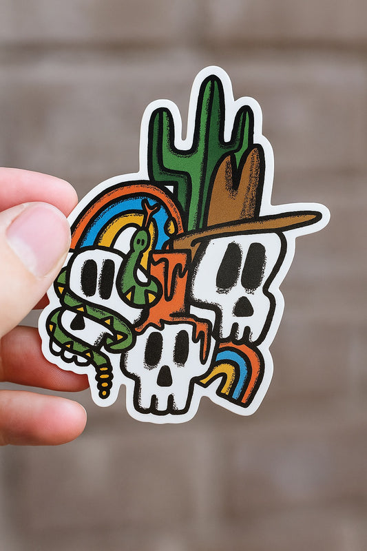 Venom & Vibes Vinyl Sticker