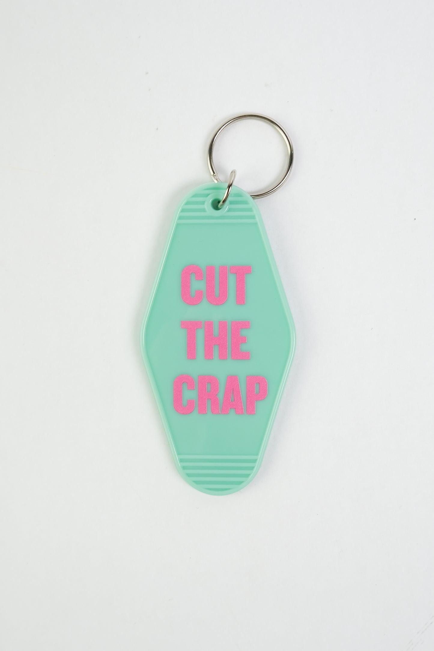 Cut The Crap Keychain