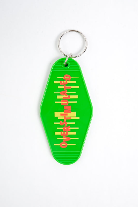 Overstimulated Keychain