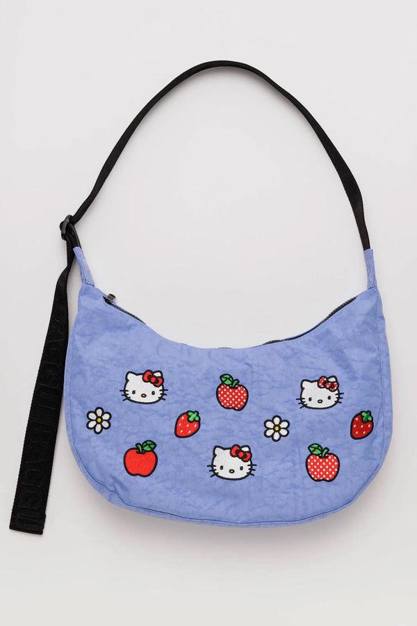 Medium Nylon Crescent Bag - Hello Kitty