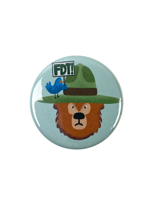Park Ranger Bear FDT Button