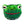 Load image into Gallery viewer, Mini green frog hair clip. White background.
