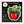 Load image into Gallery viewer, Vinyl sticker of a Red apple with googly eyes.
