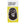 Load image into Gallery viewer, Air Freshener of a Gorilla face against a yellow card backing. The top of the backing says Guerrilla Girls Air Freshener, Banana Scent. White background.
